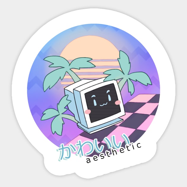 kawaii a e s t h e t i c Sticker by kalematsuba